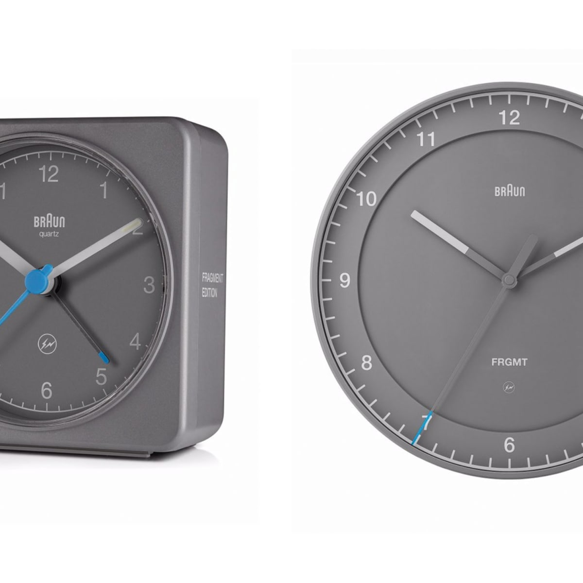 大特価 イラスト limited a on up team Fragment and Isetan edition Acquire  - collection clock Braun インテリア時計