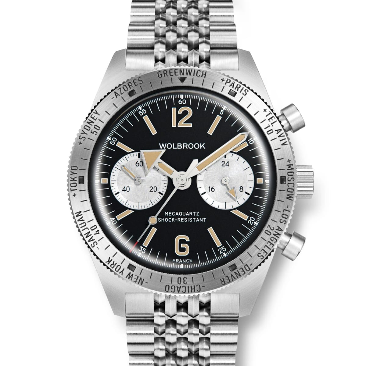Wolbrook chronograph outlet