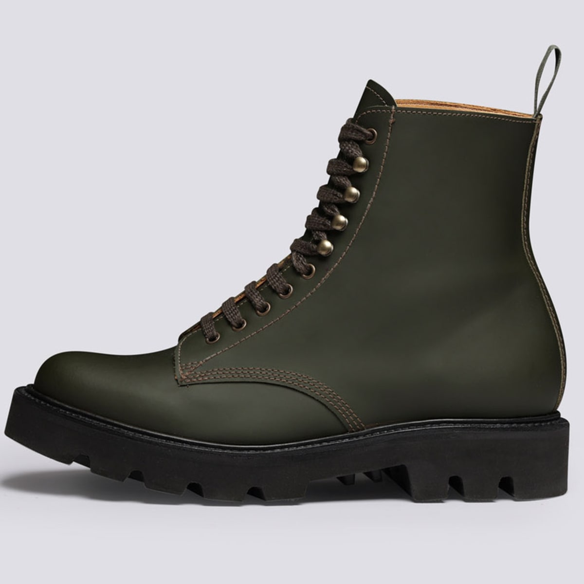 Grenson updates some of its classic with a rubberized leather for