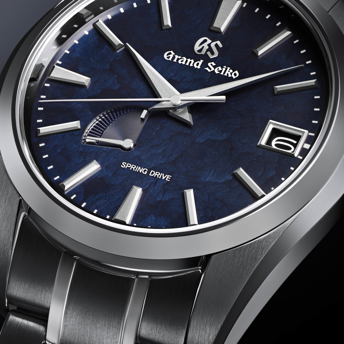 Grand seiko spring drive blue dial hot sale
