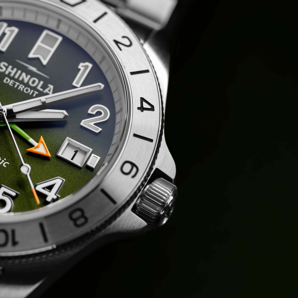 Shinola releases its next Monster model an all steel GMT Acquire