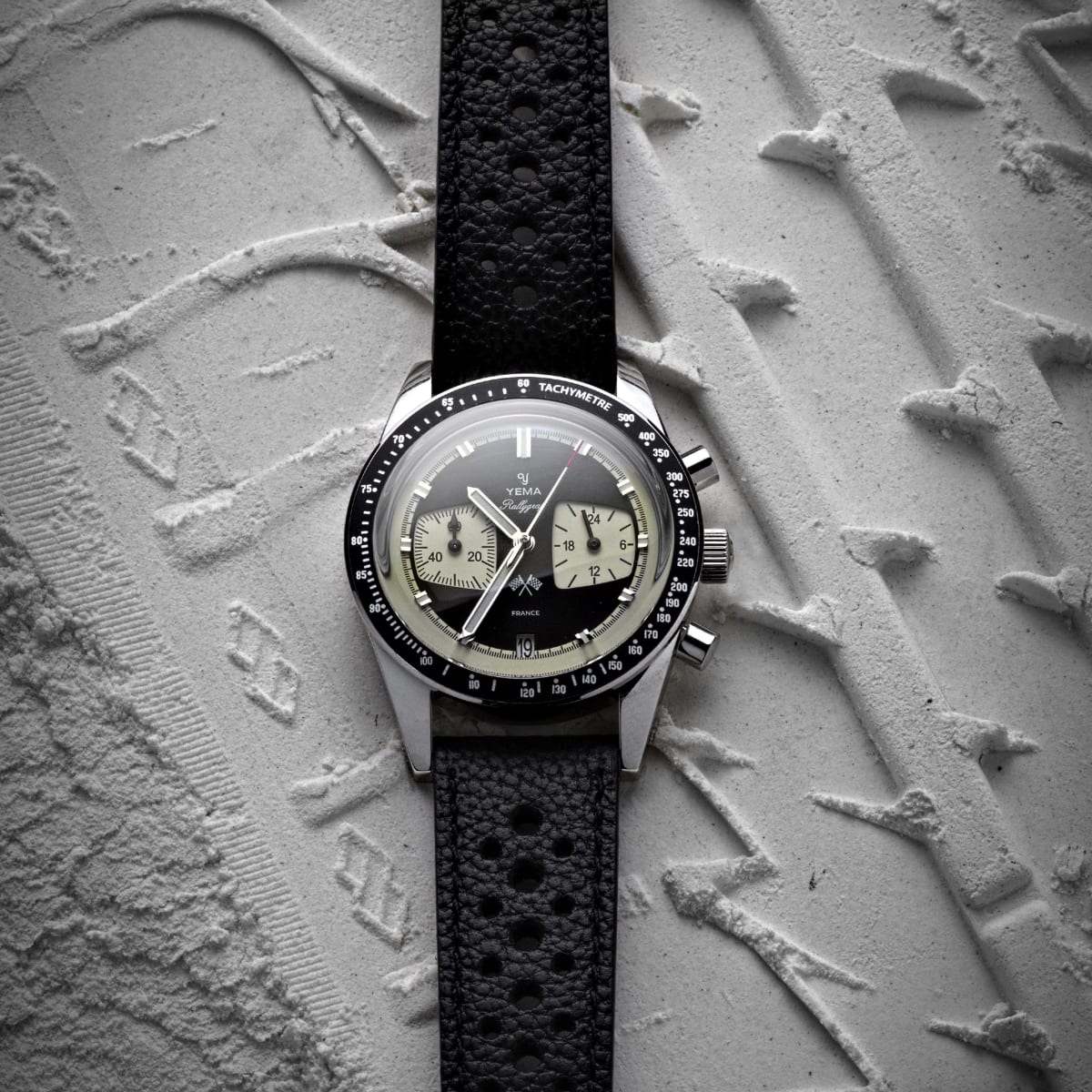 Yema launches its new racing inspired Rallygraf Meca Quartz