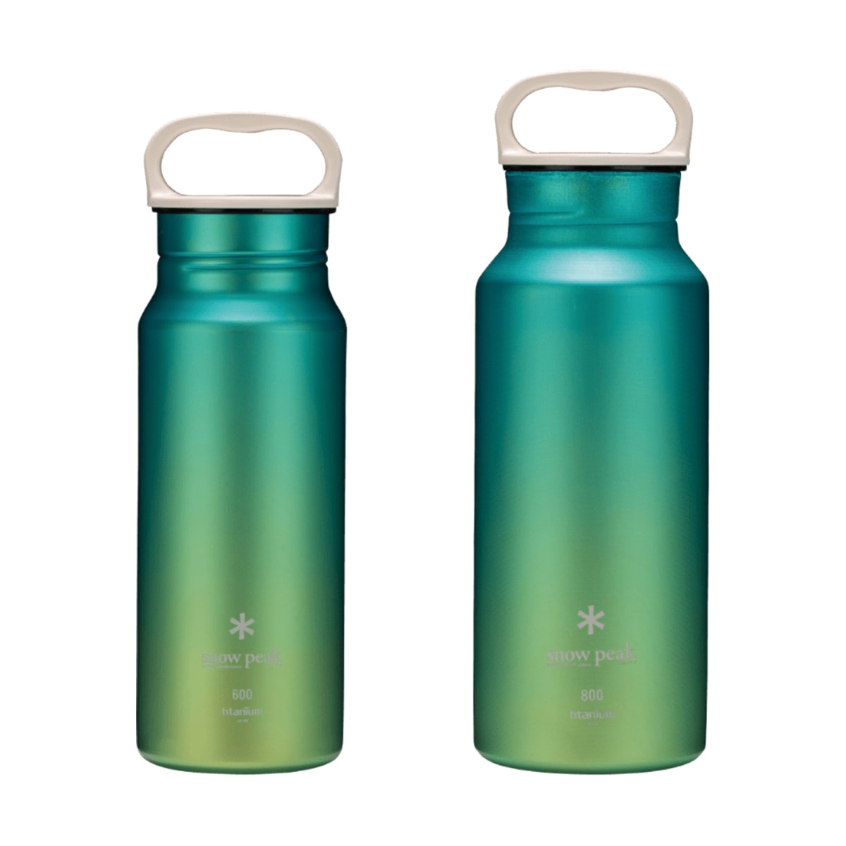 Snow Peak updates its Aurora Bottle with recycled titanium