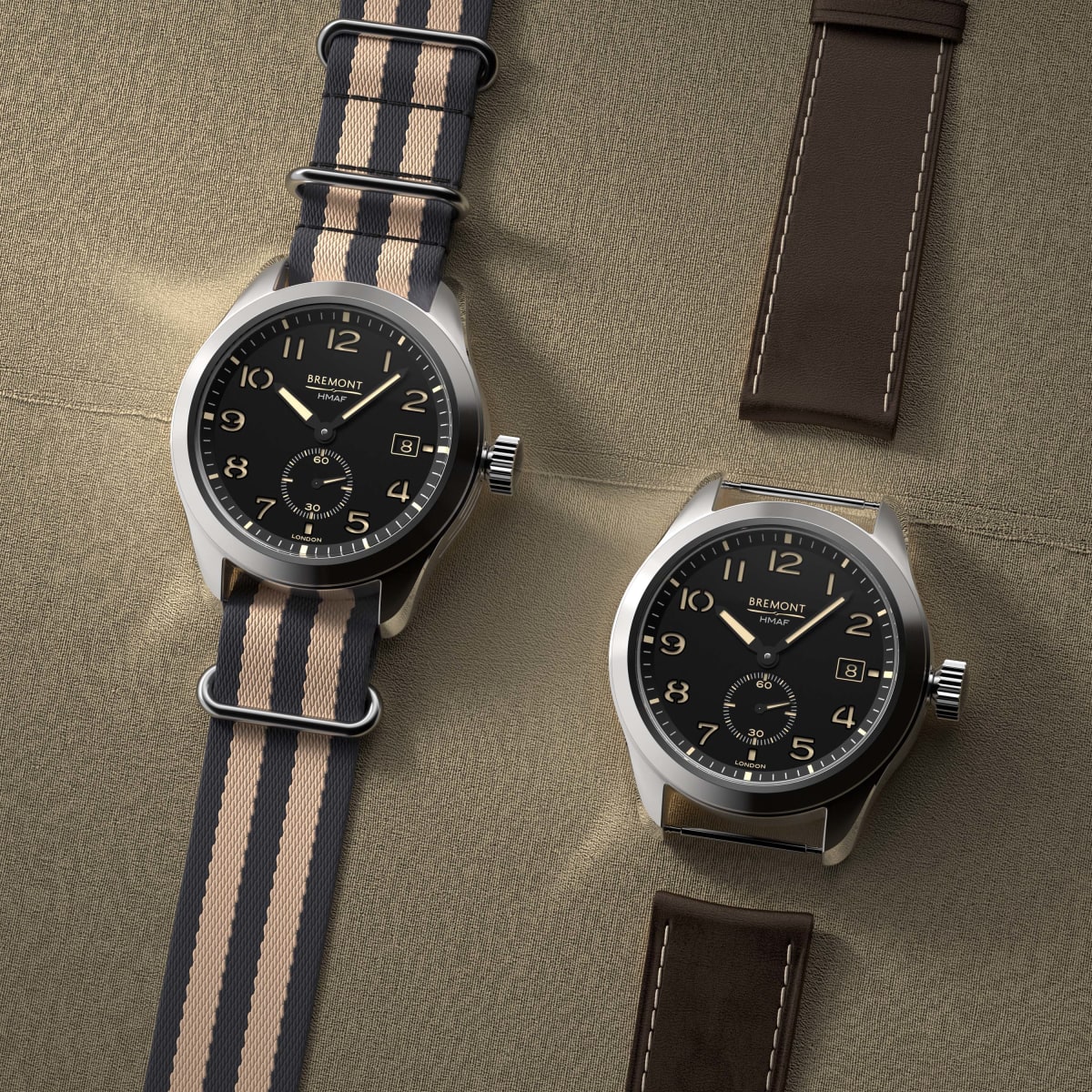 Bremont vintage sales leather strap