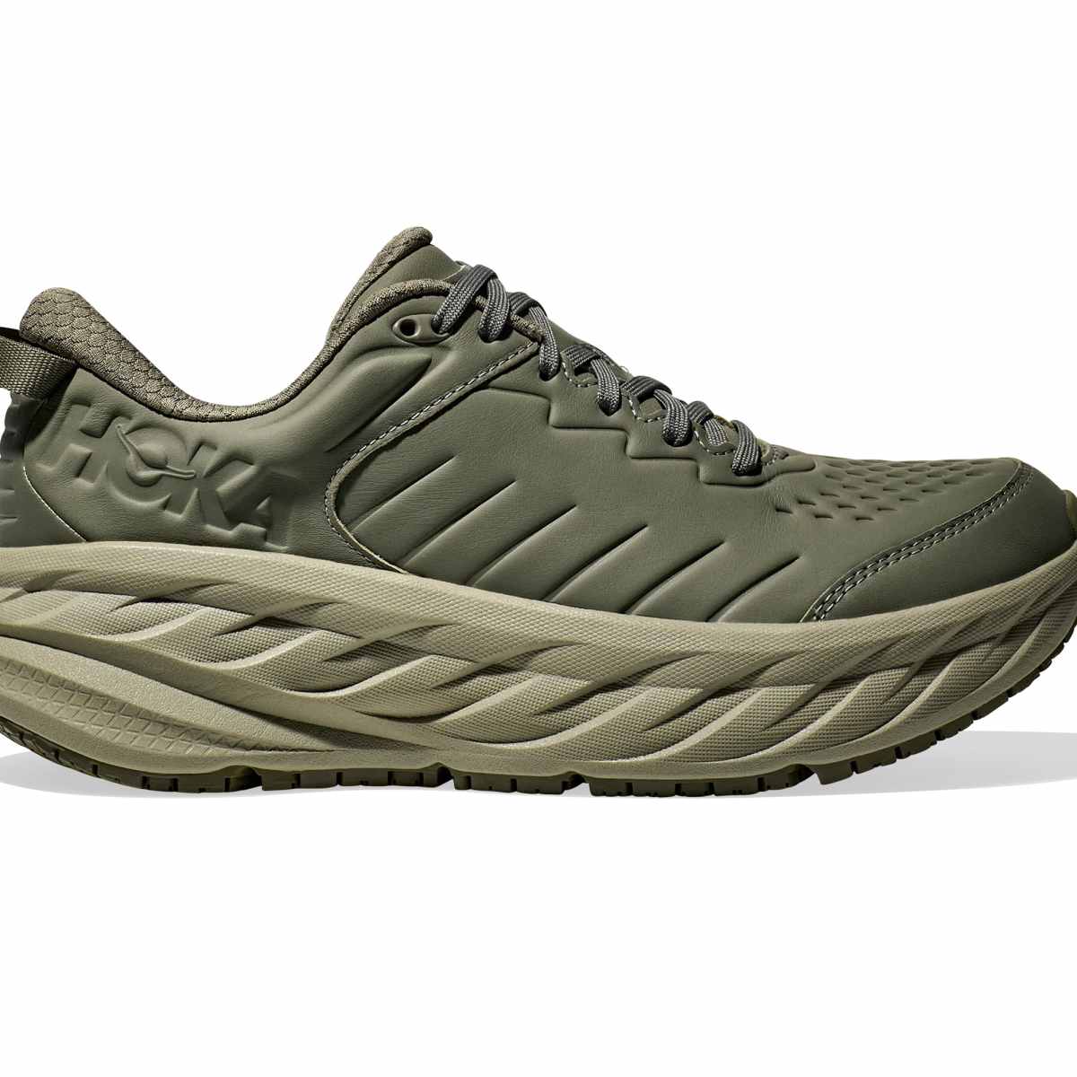 Hoka turns the Bondi into a monochromatic daily driver with