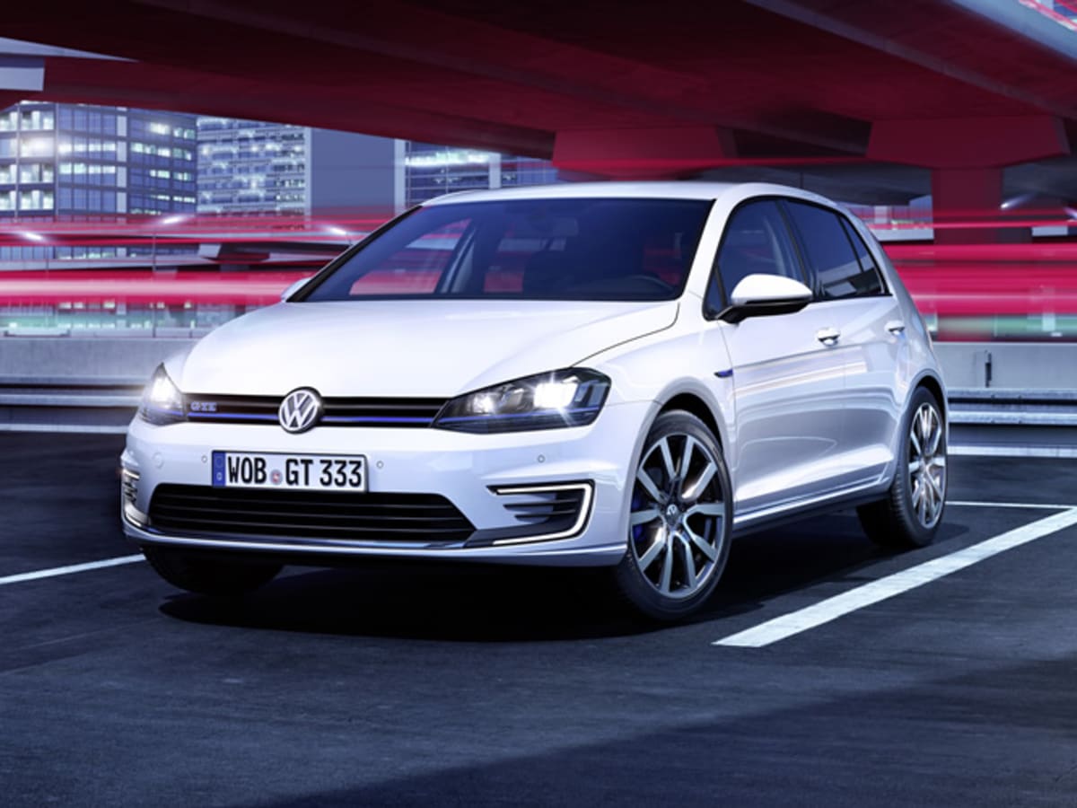 New VW Golf GTE: hybrid hatch breaks cover