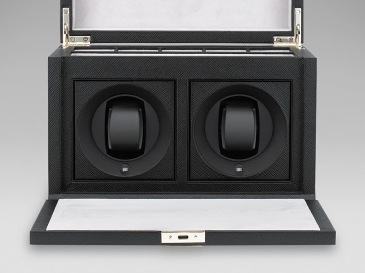 Smythson watch on sale case