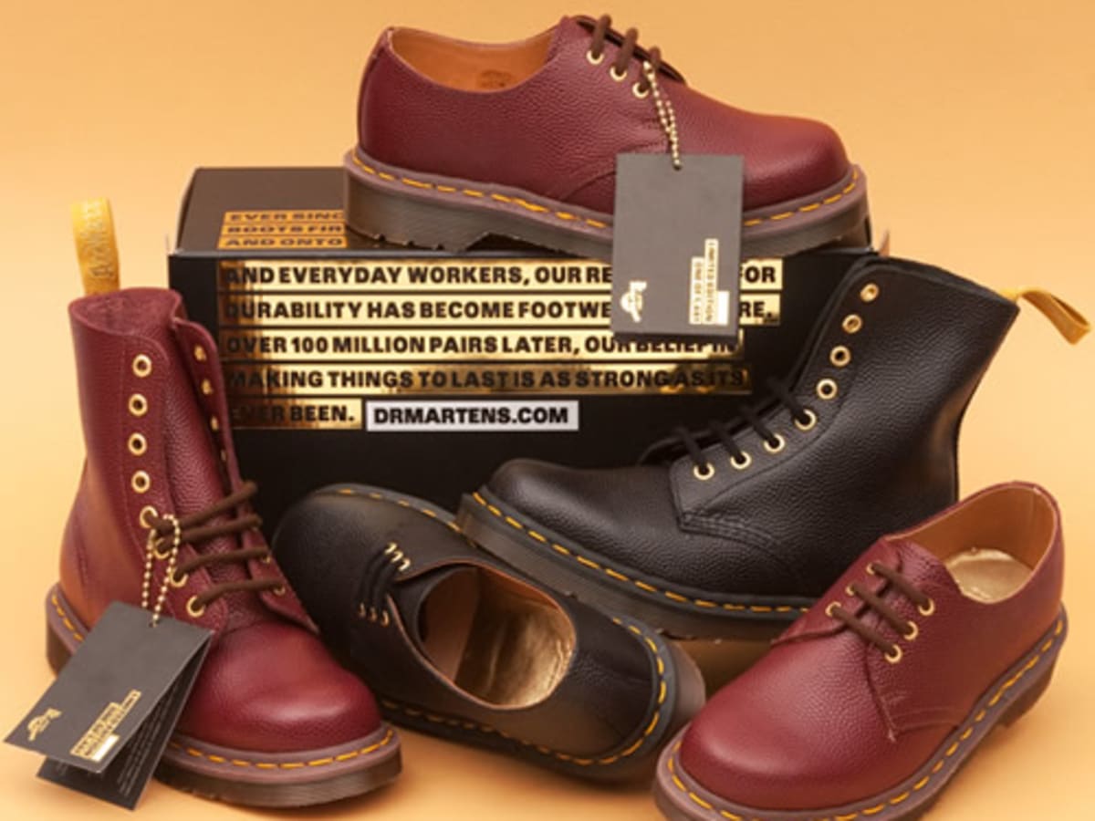 Dr martens limited deals edition 50th anniversary