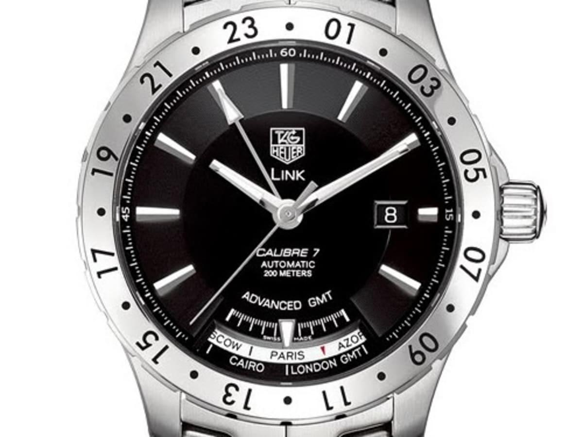 Tag heuer link hotsell calibre 7 advanced gmt
