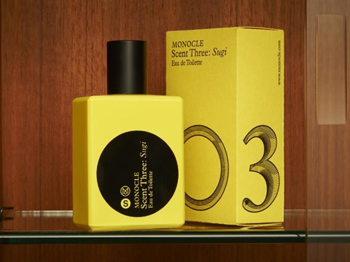 Monocle scent outlet three sugi