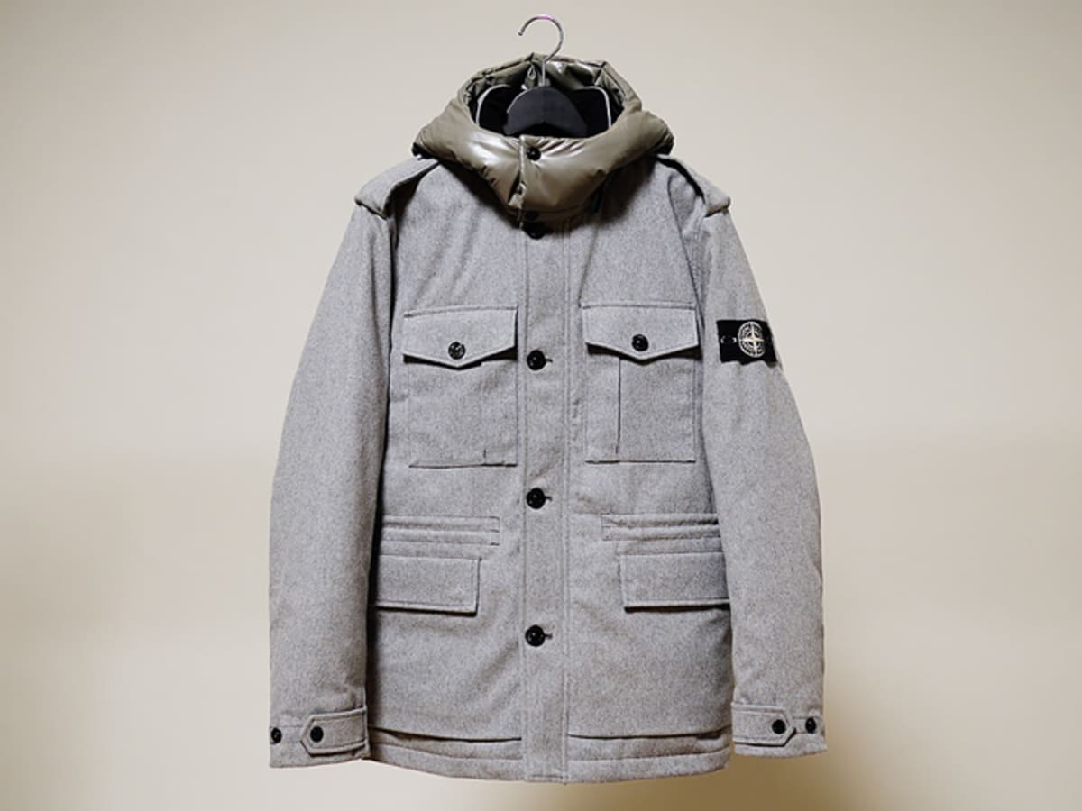 Stone island top ice wool jacket