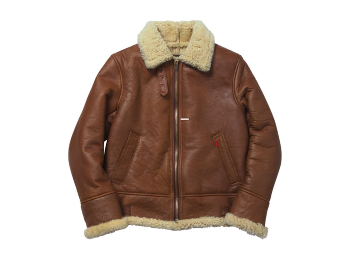 Supreme schott shearling bomber new arrivals