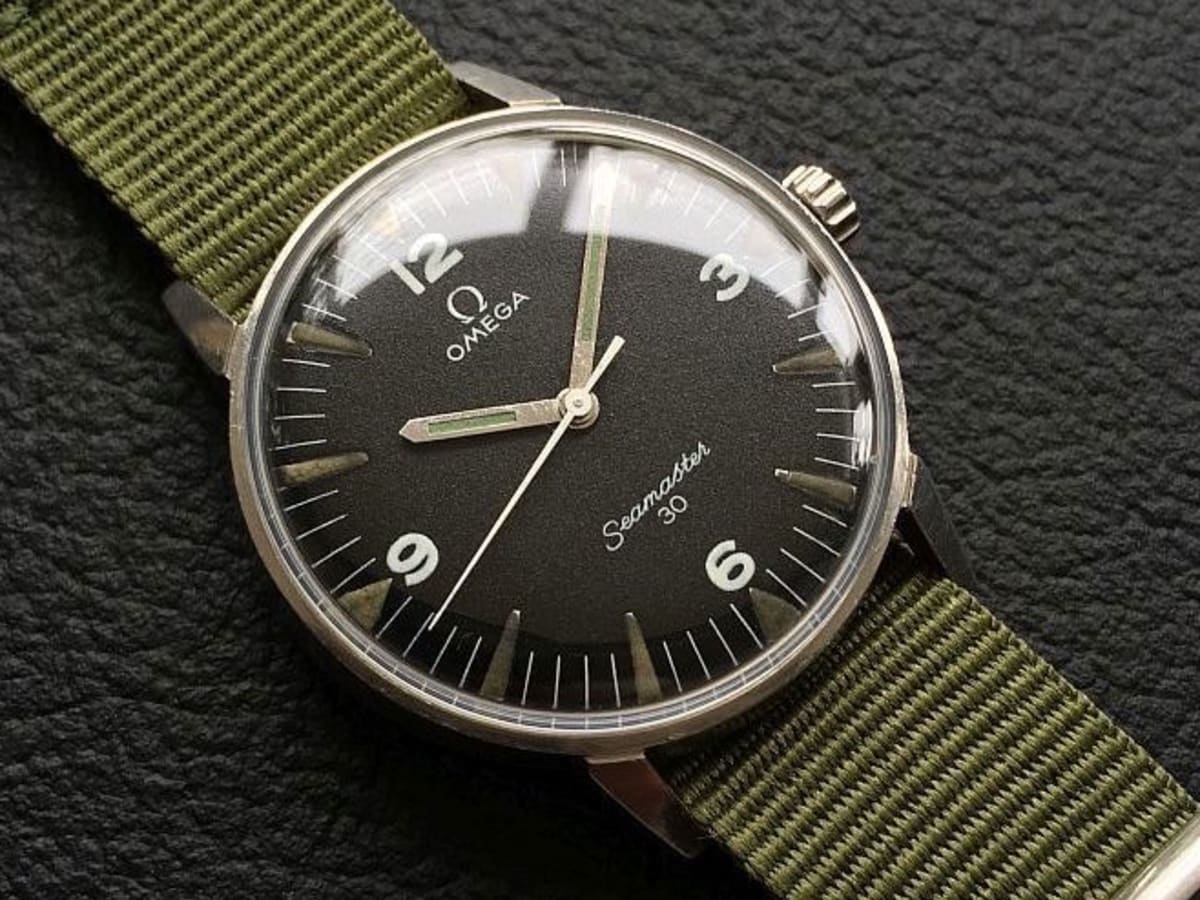 Omega seamaster 30 military online