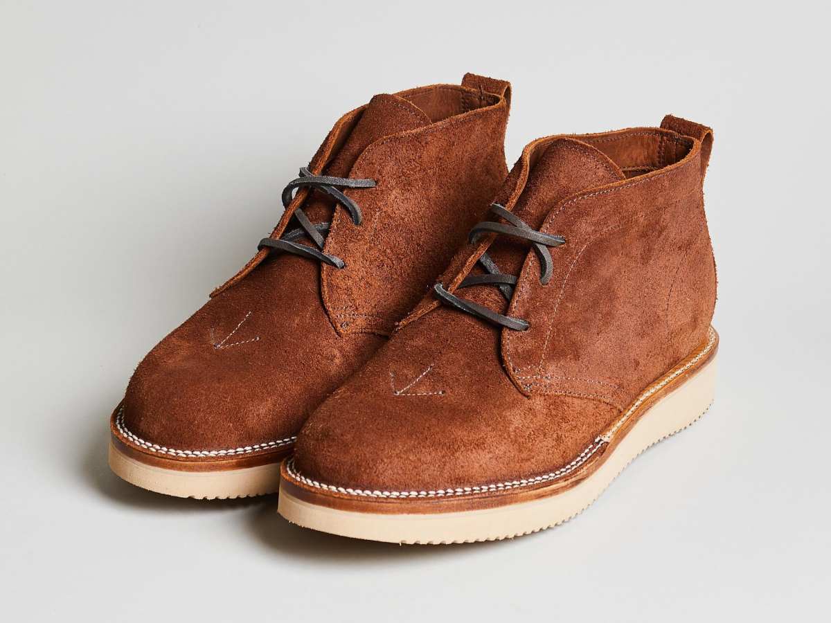 Nigel Cabourn references the original Desert Boot for his latest  collaboration with Viberg - Acquire