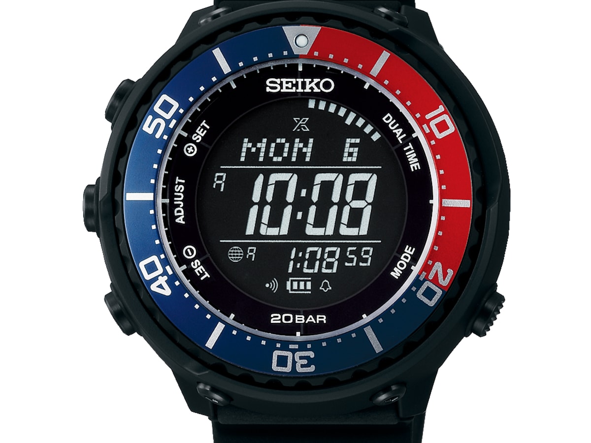 Seiko introduces a new digital model to its Prospex diving range
