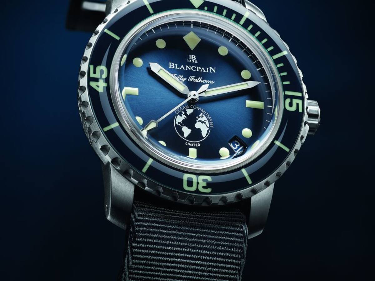 Blancpain fifty fathoms ocean commitment clearance
