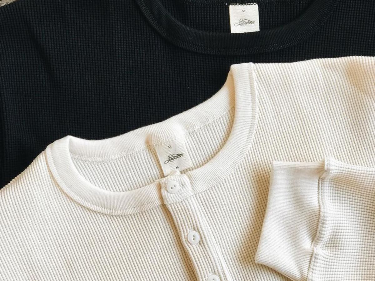 3sixteen long sleeve henley top
