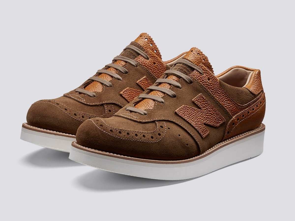 Grenson brings some sartorial style to the New Balance 576 Acquire