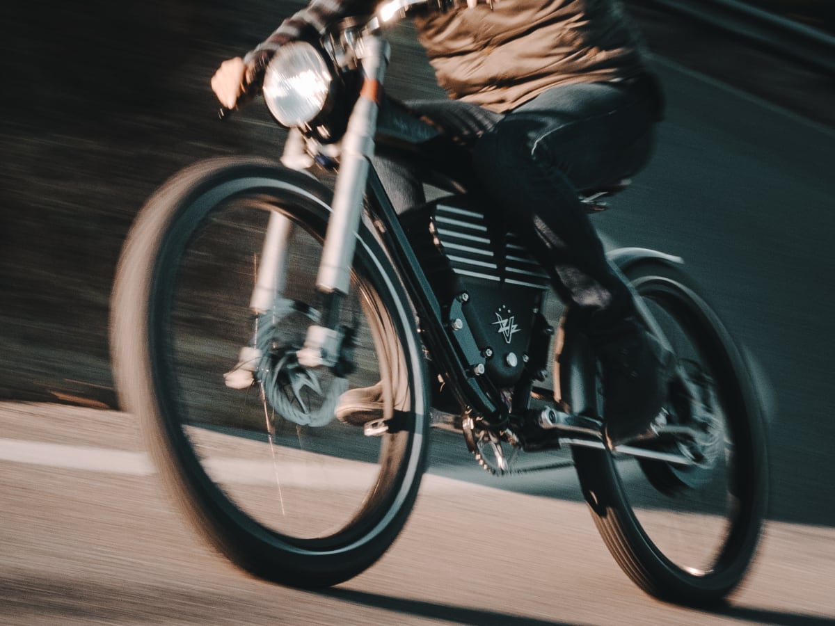 Vintage electric roadster store bike