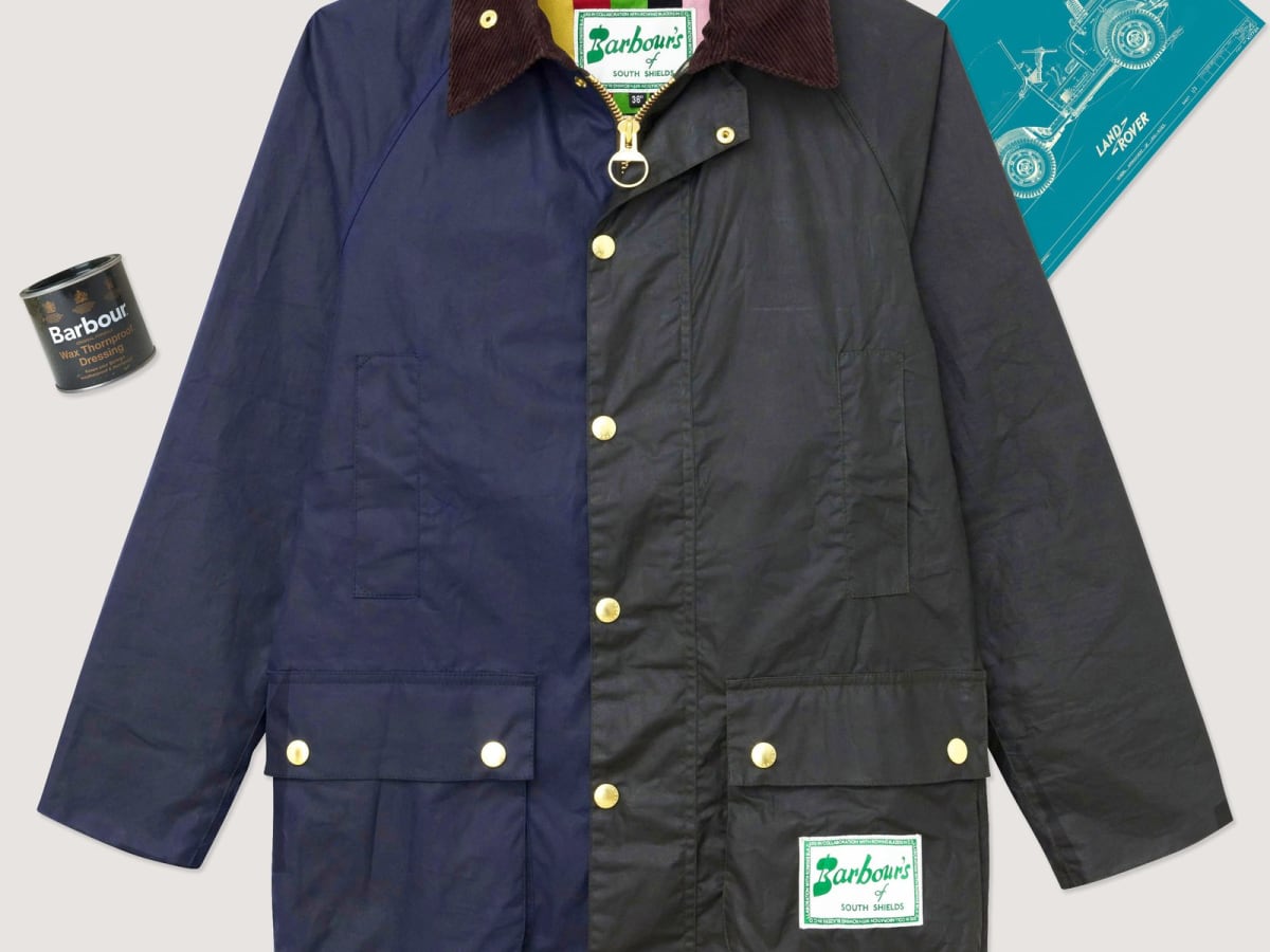 Rowing Blazers and Barbour give the Beaufort jacket a two tone