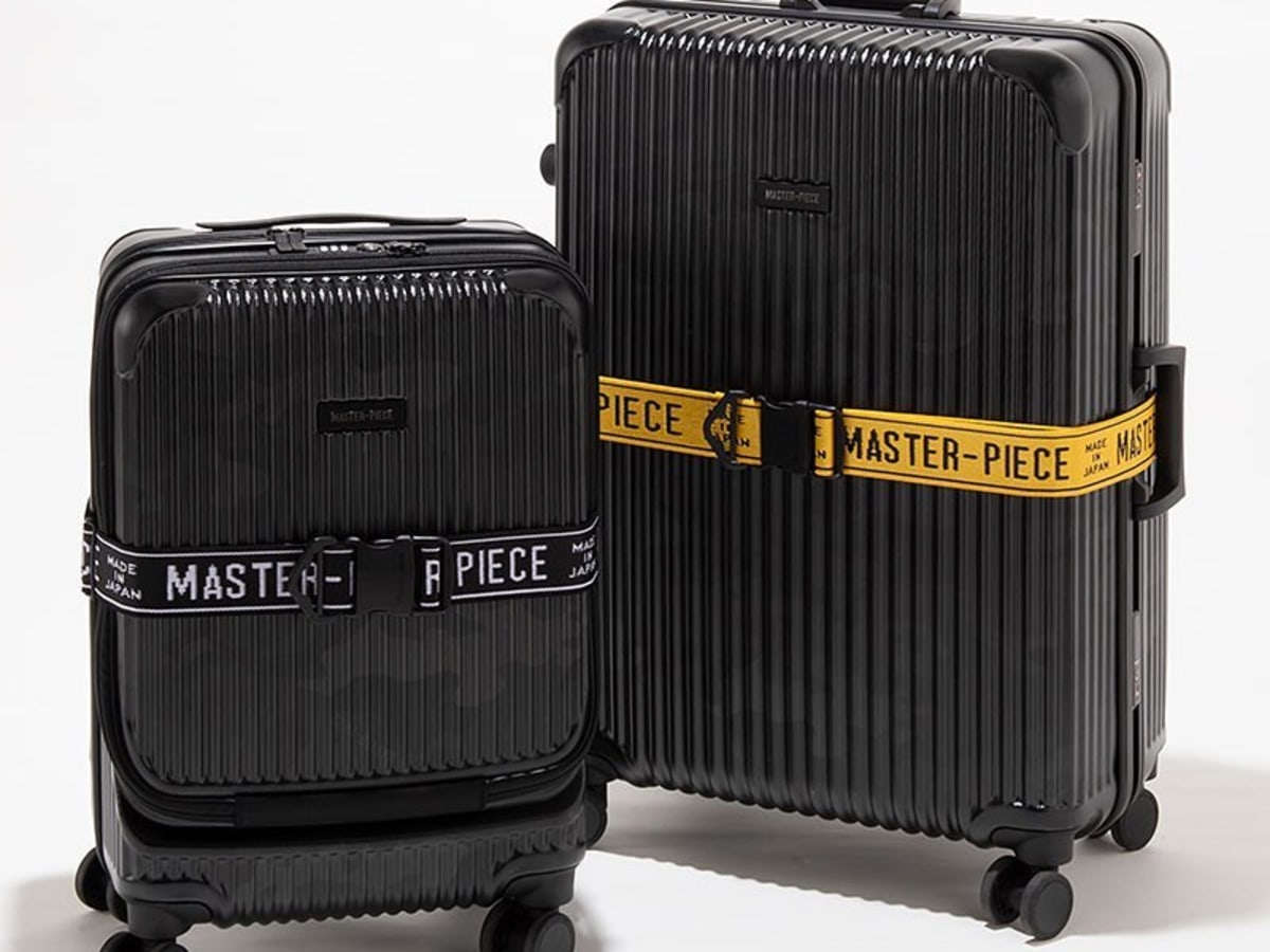 Master-piece's new luggage hides an impressive set of Master-piece's new luggage hides an impressive set of