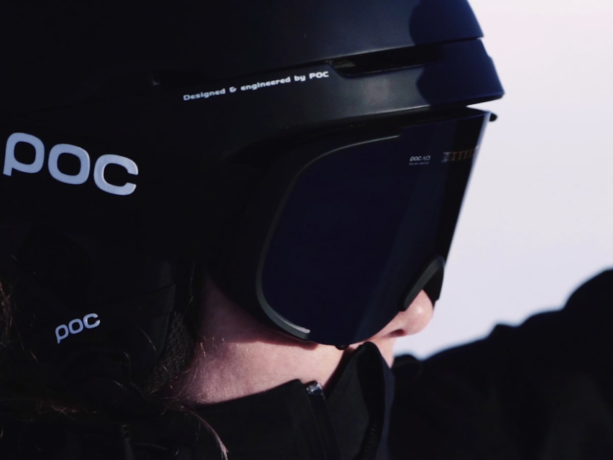 POC is bringing electrochromic lens tech to its Cornea snow goggle
