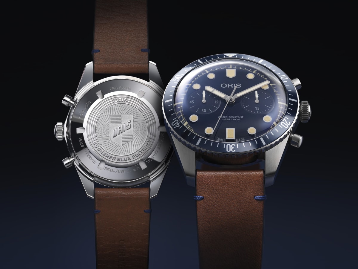 Oris bucherer blue edition discount