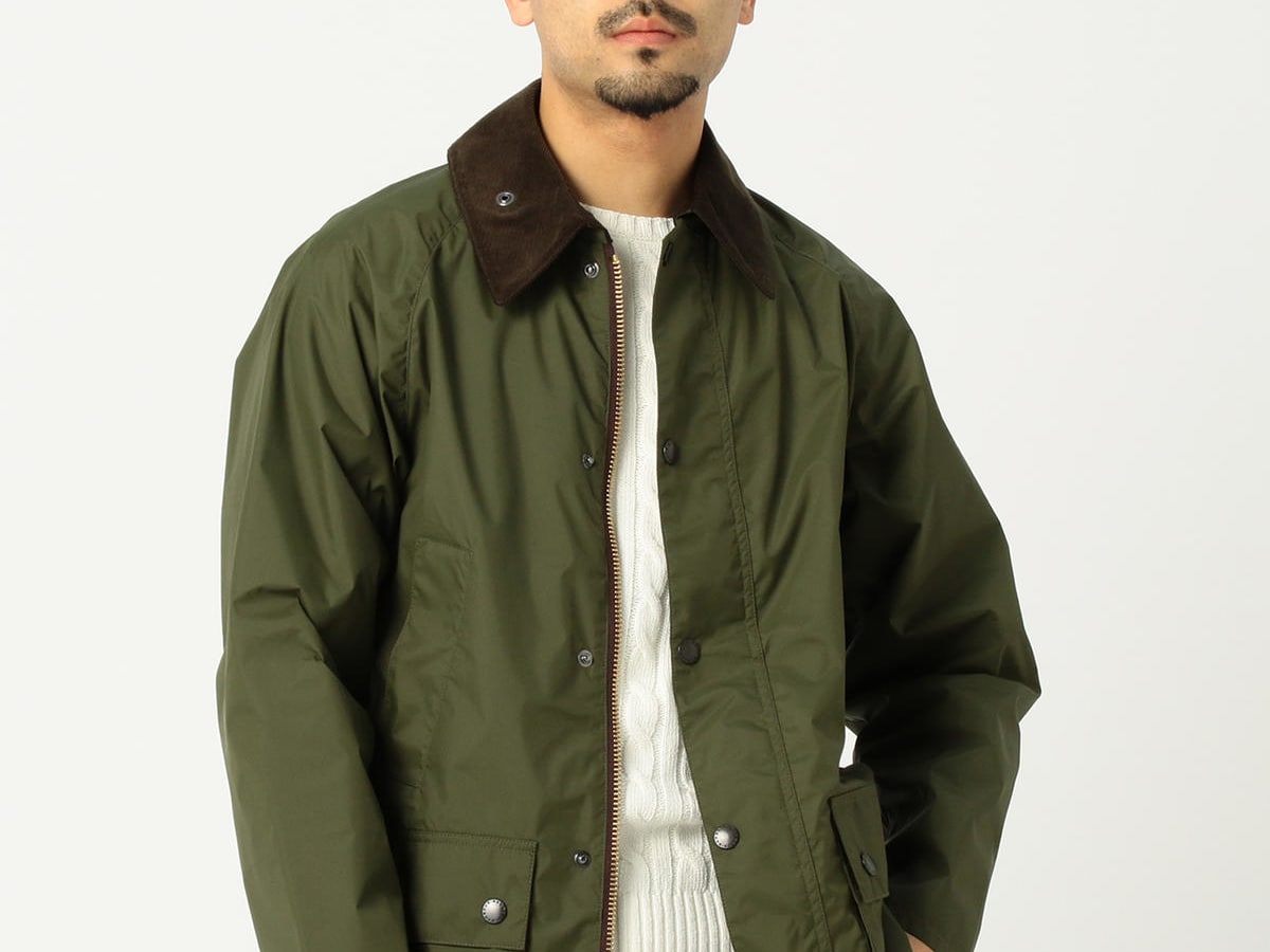 最先端 Beams Plus and Barbour team up for a new take on the classic ジャケット・アウター