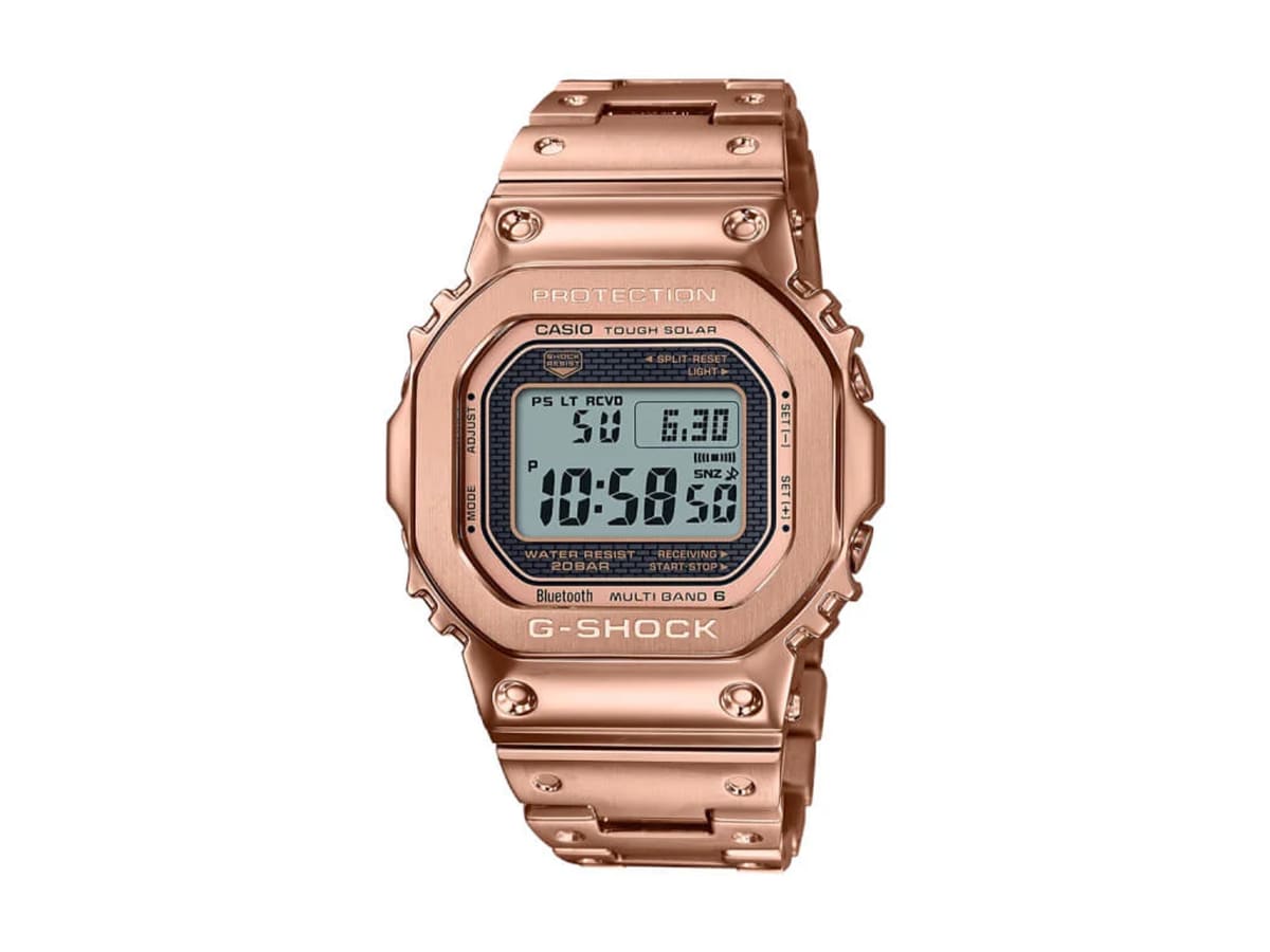 G Shock adds a new rose gold option to its Full Metal 5000