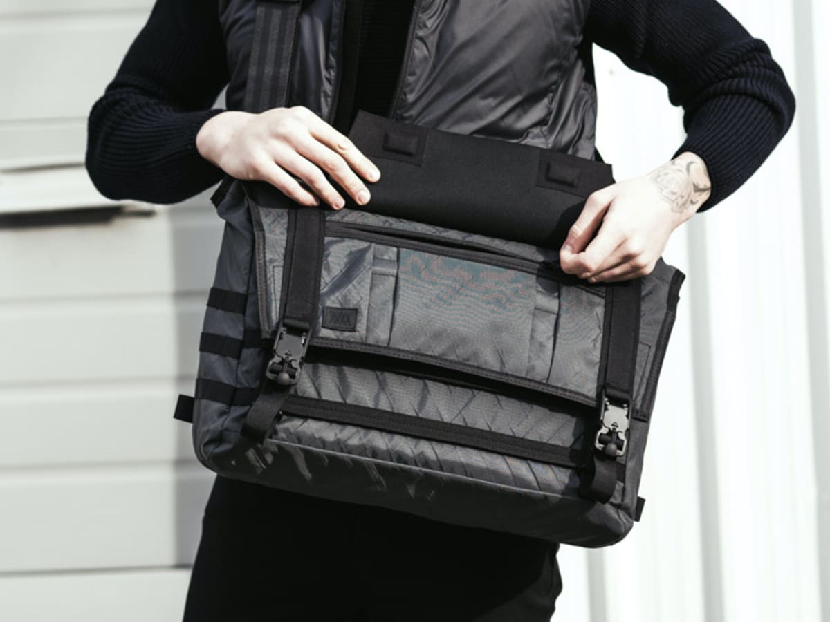 Mission Workshop adds a diamond ripstop upgrade to its Khyte messenger Acquire