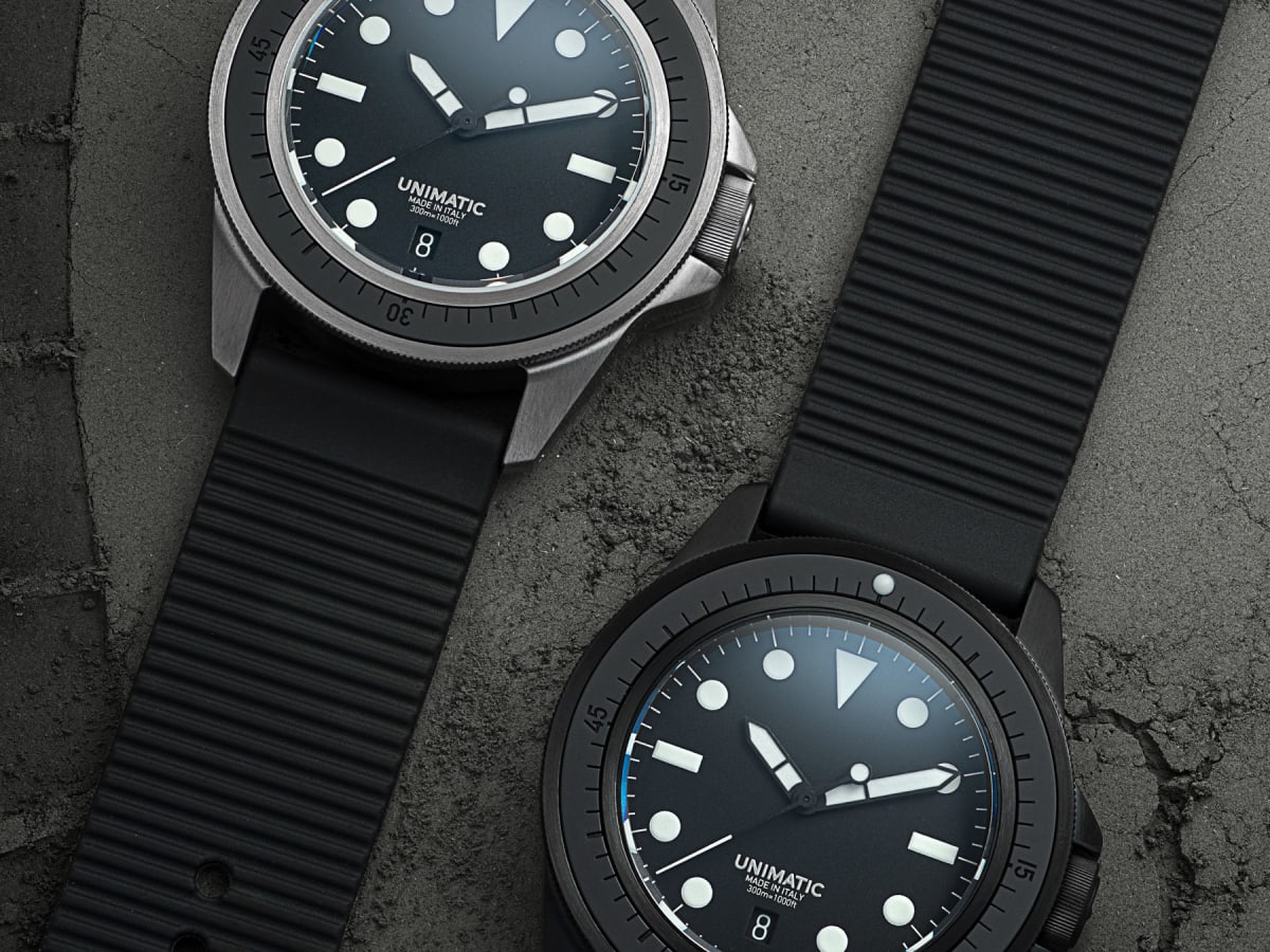 Unimatic store dive watch