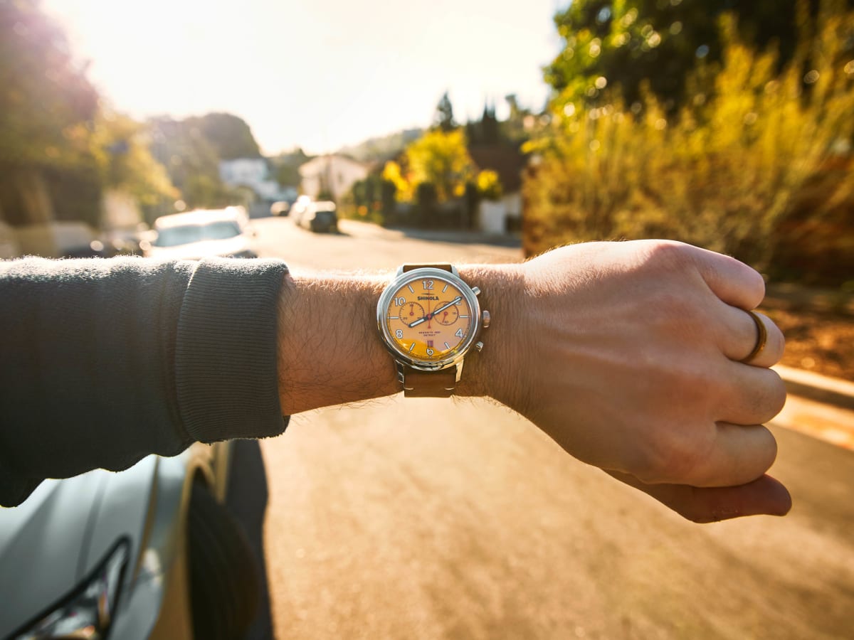 Shinola travel new arrivals watch case