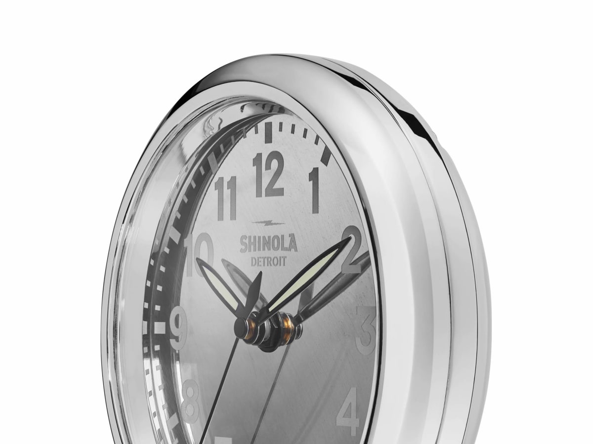 Shinola table clock on sale