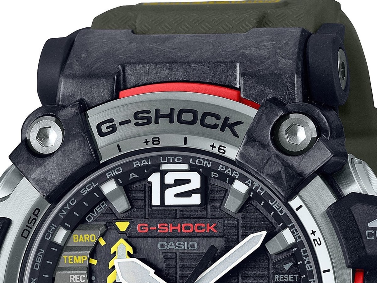 G Shock upgrades the new Mudmaster with forged carbon Acquire