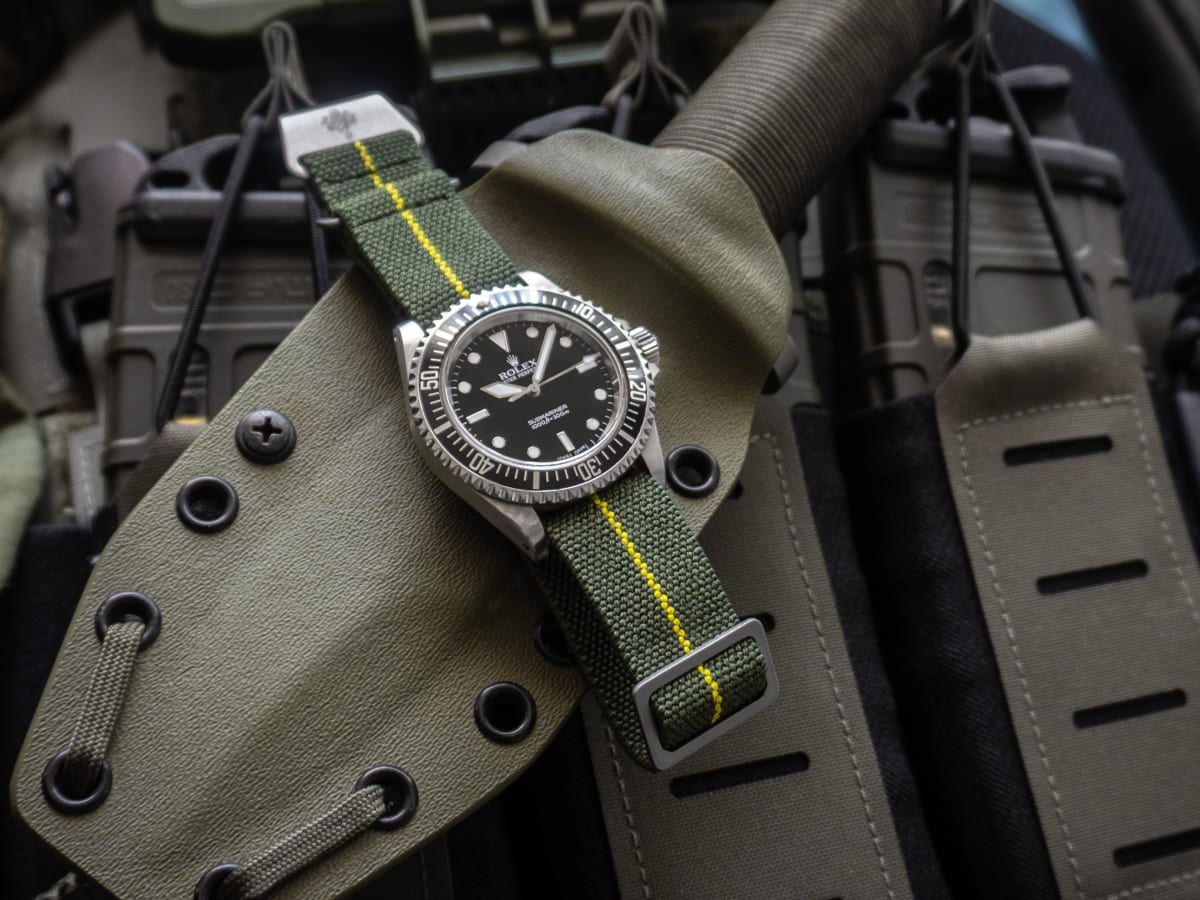 Prometheus Design Werx releases its take on the French Navy s parachute strap Acquire