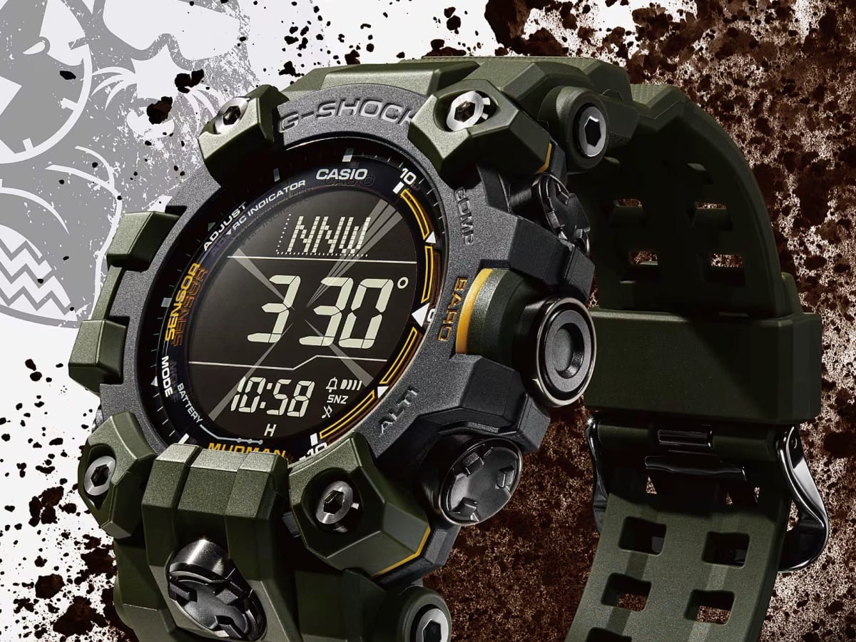 Casio unveils a next generation G Shock Mudman with an all new