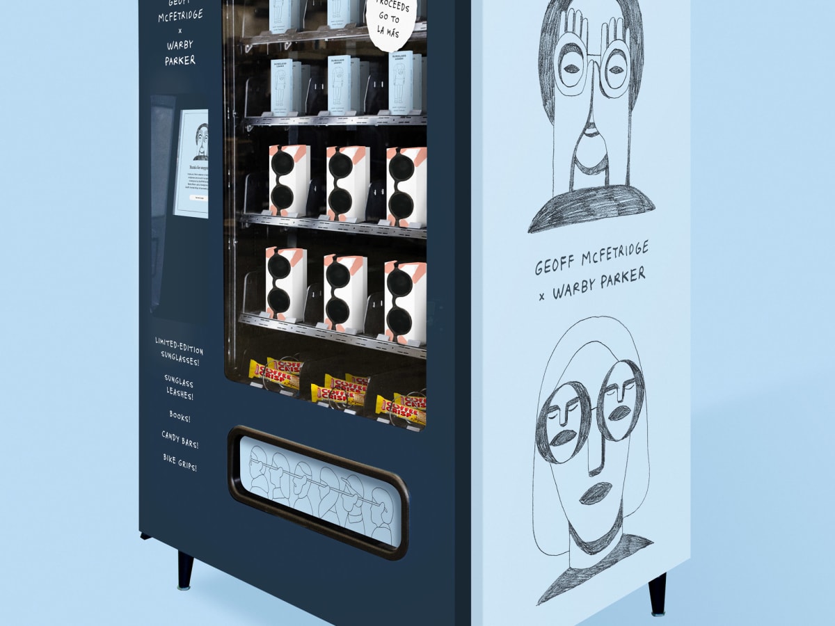Geoff McFetridge and Warby Parker re release their eyewear