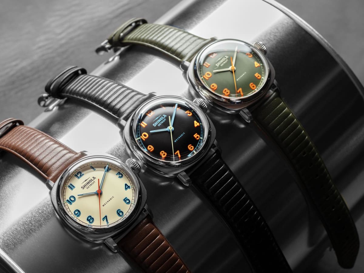 Shinola mechanical shop
