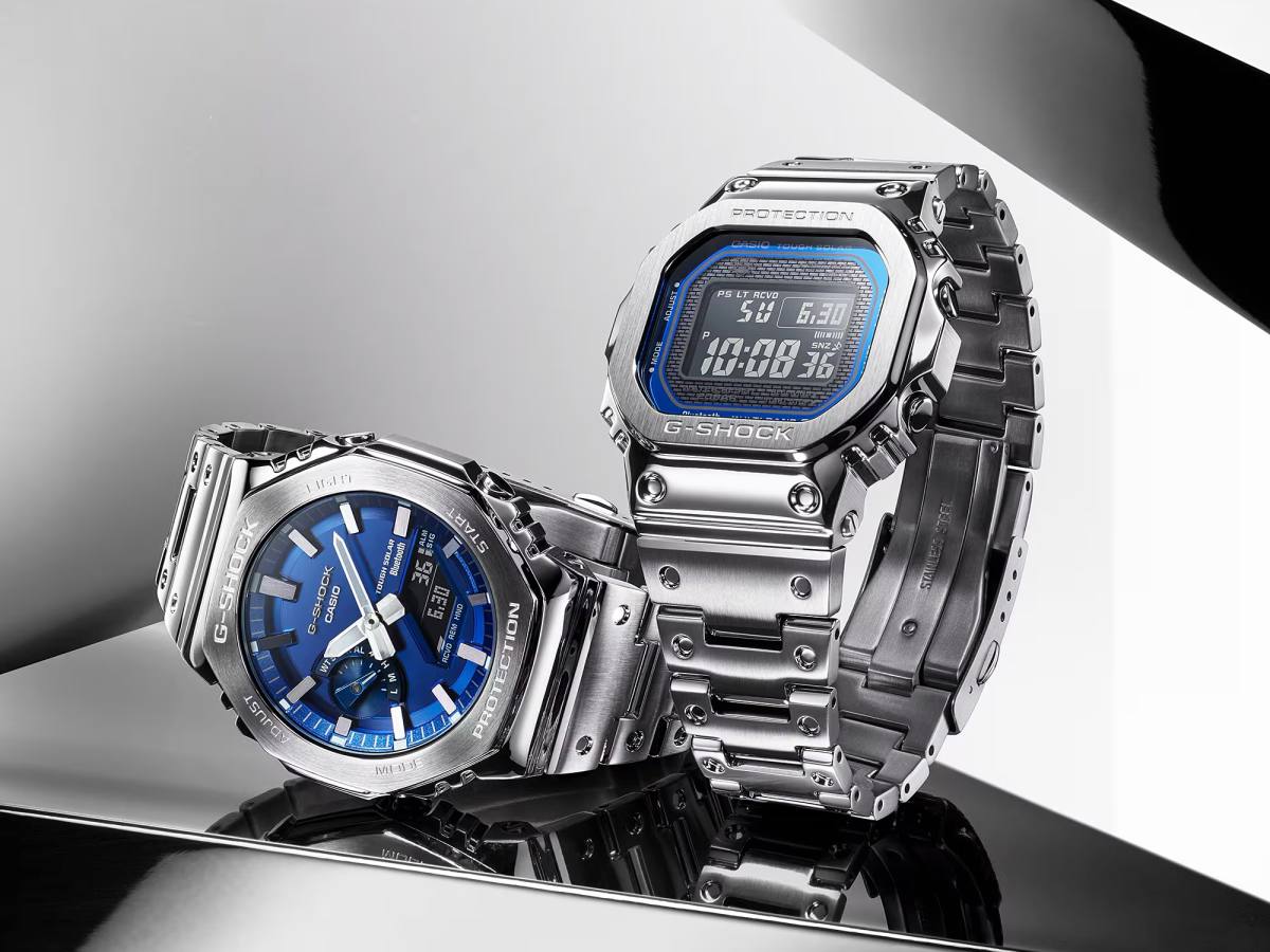 Blue g shock watches for sale online