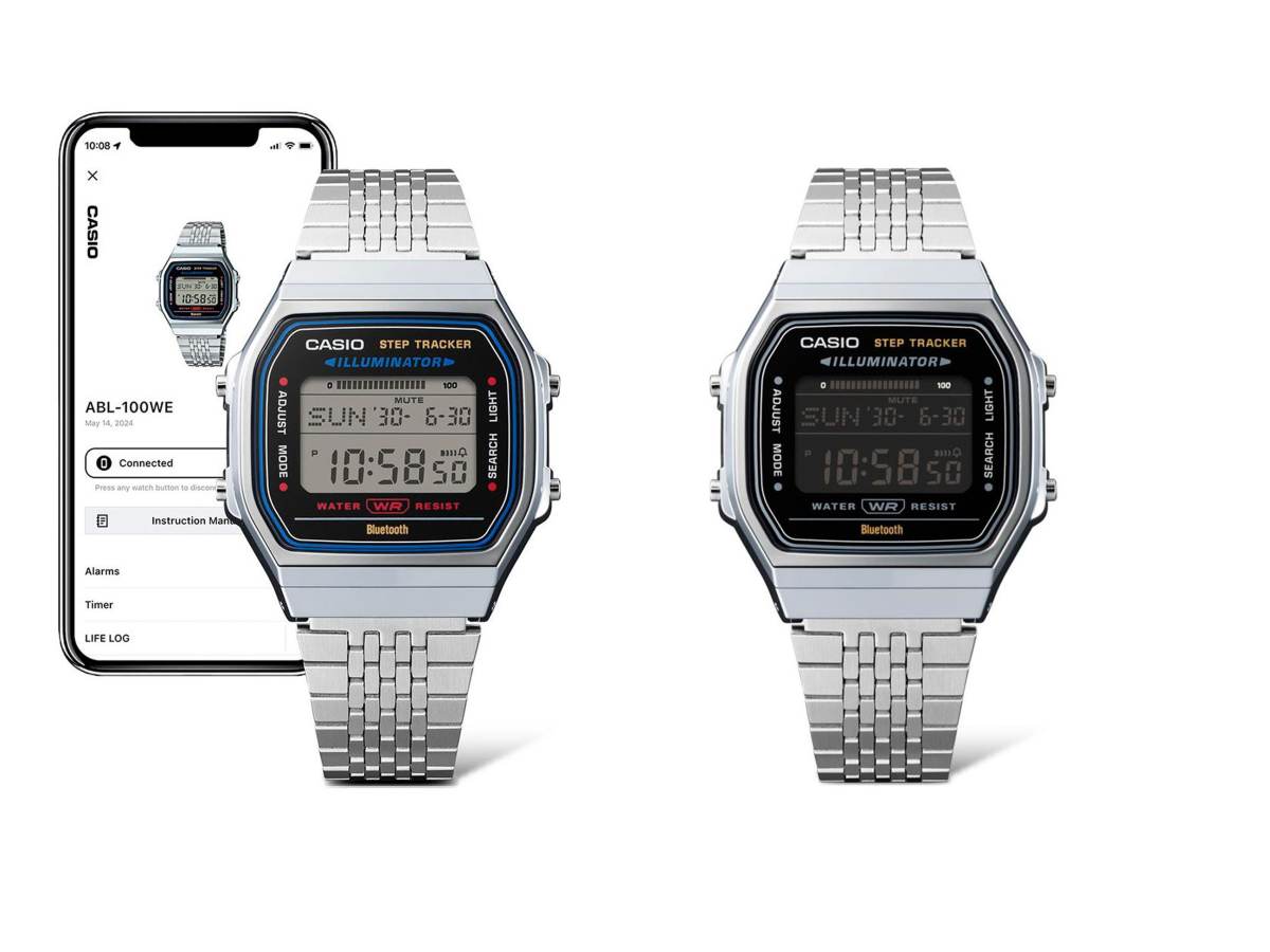 Step tracker bluetooth casio best sale