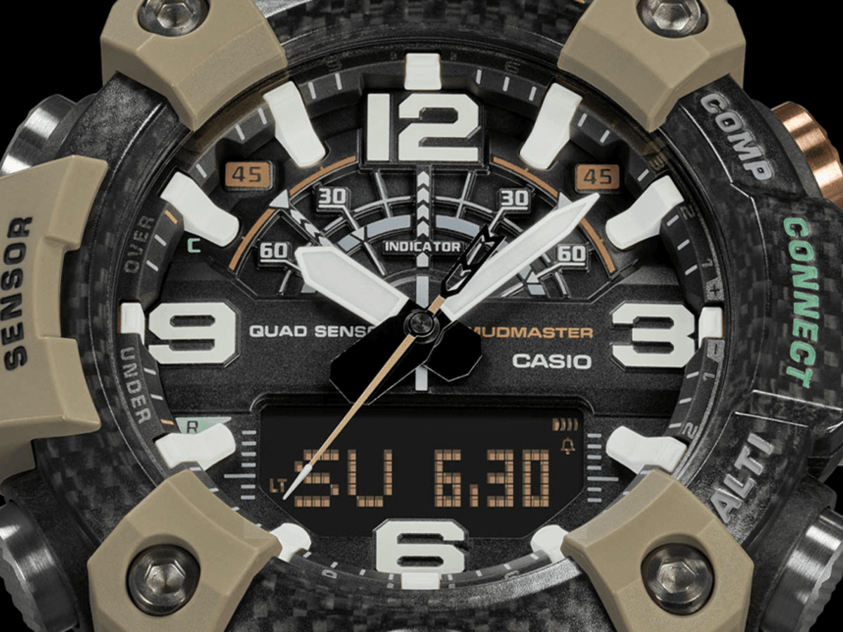 Casio british army mudmaster best sale