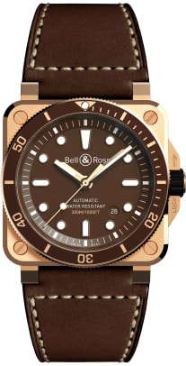 BR03-92-Diver-Brown-Bronze