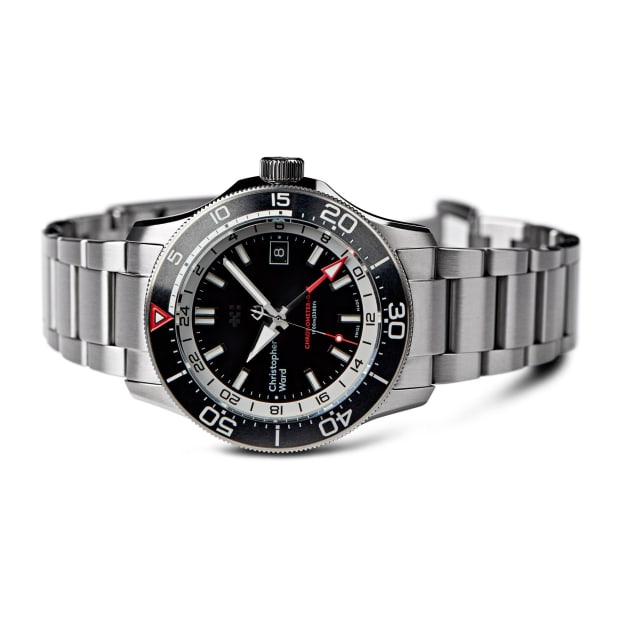 Christopher Wards C60 Elite GMT 1000 is designed for globetrotting ocean explorers Christopher Wards C60 Elite GMT 1000 is designed for globetrotting ocean explorers