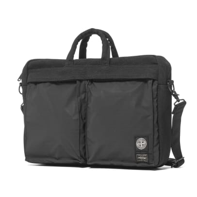 Stone Island s new bags with Porter reveals a reflective secret with wear Acquire