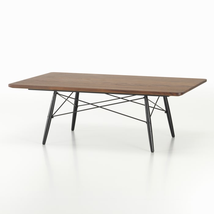 Eames Coffee Tables / Eames® Rectangular Coffee Table | EQ3 : A reintroduction of a coffee table charles and ray eames designed in 1949 for their pacific palisades home, the eames coffee table features a base reminiscent of the wood dowel option on their molded shell chairs.