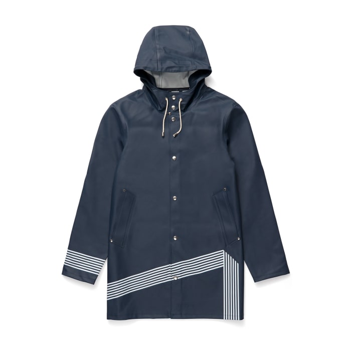 Band of Outsiders and Stutterheim team up on a limited edition raincoat ...