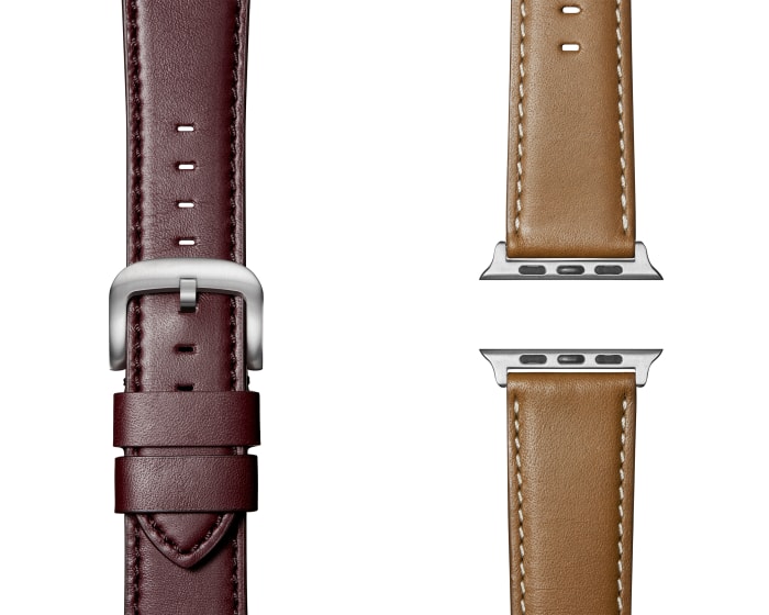Shinola is bringing its leather watch straps to the Apple Watch - Acquire