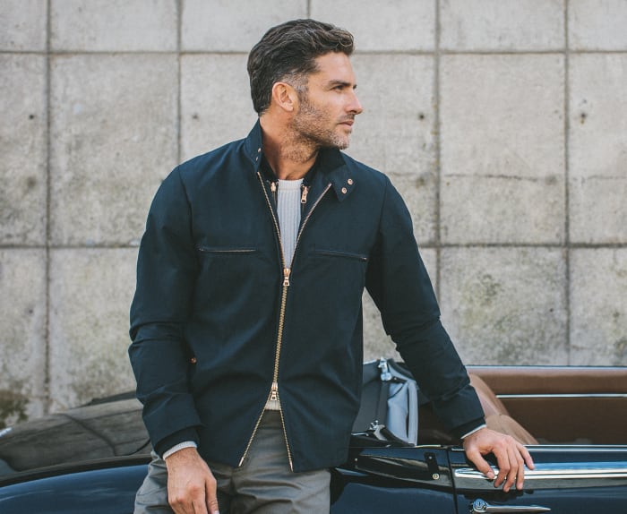 Private White V.C. created the ultimate driving jacket for Jaguar - Acquire