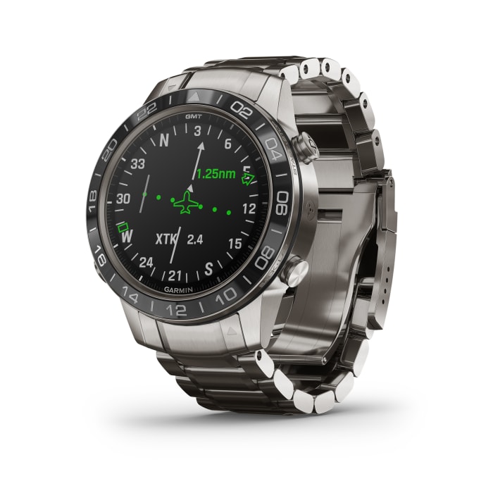 garmin 24 hour clock