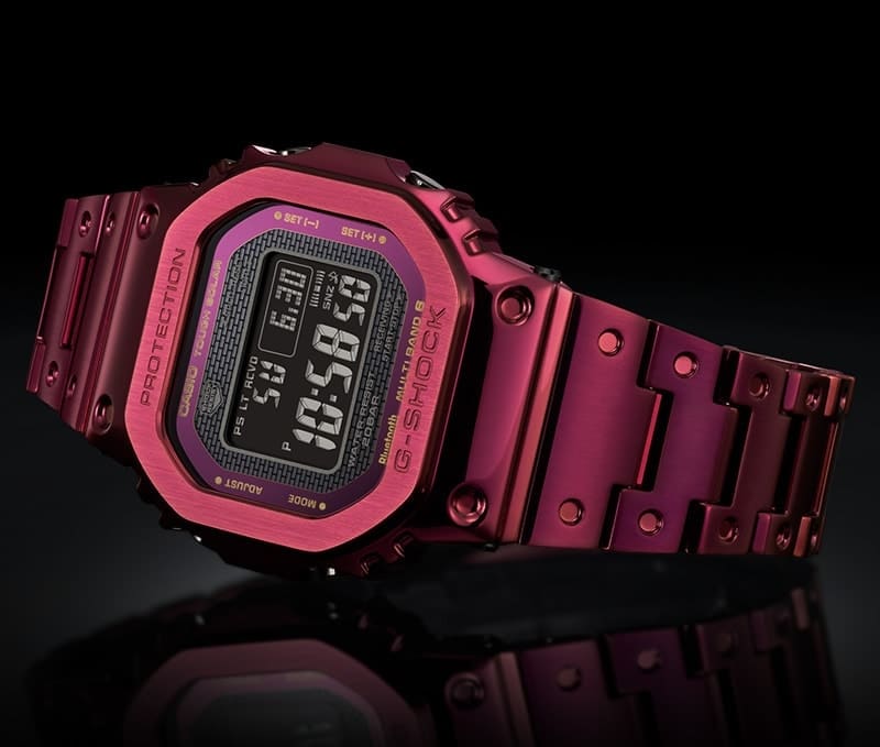 g shock full red